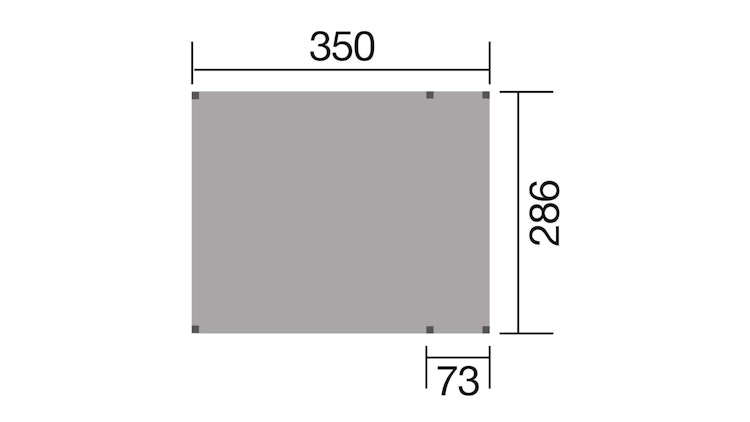 Weka Tabaluga Kinderspielgerät Abenteuer-Doppelschaukel 816 A mit Podest