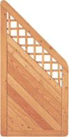 T&J SKAGEN RANK Sichtschutzzaun Lärche 900 x 1800/900 mm