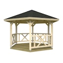 Vorschaubild Palmako Pavillon Betty 9,9 m²