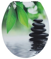 MDF High Gloss WC-Sitz OASE mit Absenkautomatik