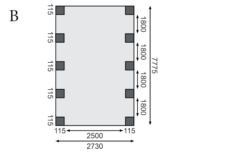 Karibu Carport Einzelcarport Classic Einzel 3 - kesseldruckimprägniert
