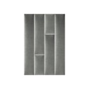 Vorschaubild Mollis Polsterpaneel Grau  30x15 cm