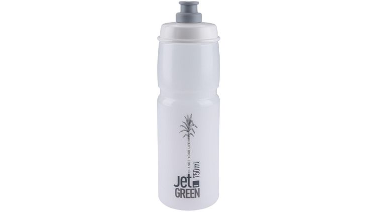 Elite Trinkflasche Jet Green + Jet Green Plus 750 ml transparent