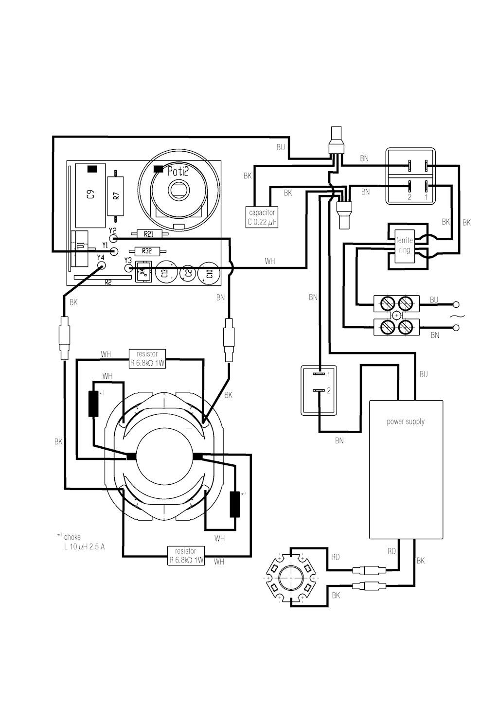 Explosionszeichnung Ersatzteile