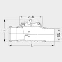 Vorschaubild KESSEL 700090 - Grundkörper Staufix für freiligenden Einbau