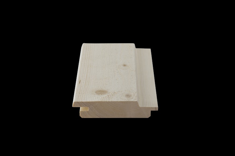 mocoPinus Fassade PINUFLEX ohne Nut  27 x 119 mm Nordische Fichte VE 4 Stk.