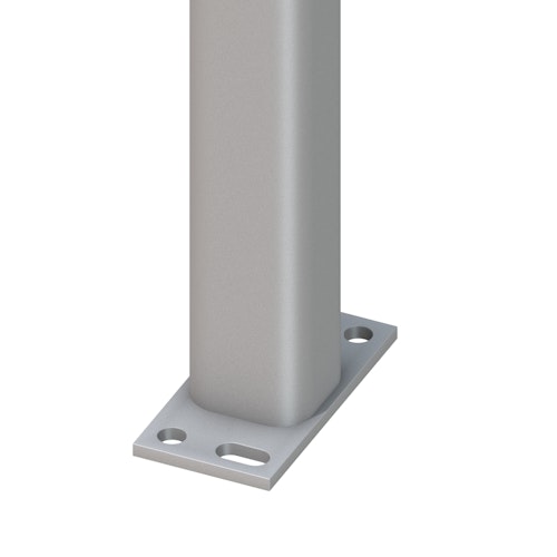 TraumGarten Metallpfosten 70 x 70 mm