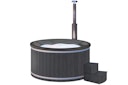 Vorschaubild Wolff Finnhaus Badebottich Hot Tub Typ 2 Ø 200 cm mit Acrylwanne & LED-Beleuchtung