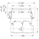 Vorschaubild KESSEL 80000S - Grundkörper / Reinigungsrohr Controlfix - Modulset