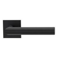 Griffwerk VAYA 128 LUCIA fast2fix Fast2Fix Rosetten eckig smart2lock R Graphitschwarz