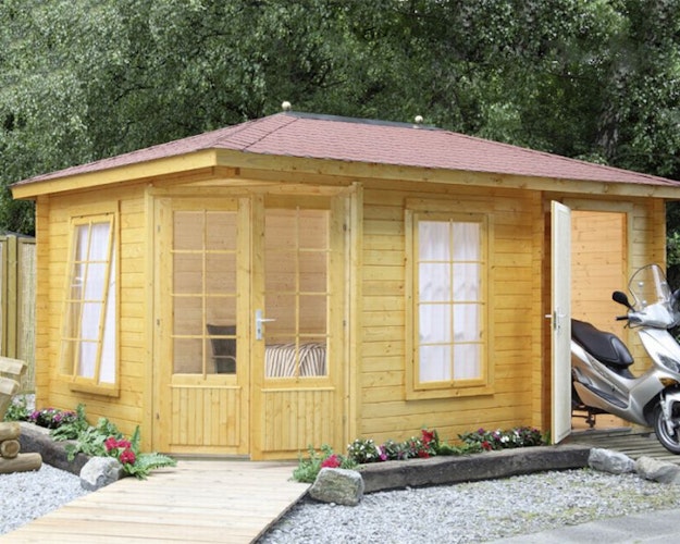 Wolff Finnhaus Gartenhaus Anna 40-A/2-Raum