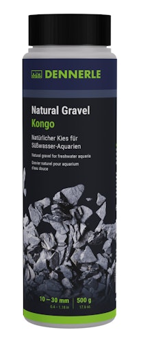 DENNERLE Natural Gravel Kongo 500 Gramm Aquarieneinrichtung