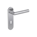 Vorschaubild Griffwerk Türgriff LUCIA PROF Kurzschild rund