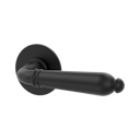 Vorschaubild Griffwerk CAROLA PIATTA S -Graphitschwarz Rosettengarnitur rund -Flachrosette -OS TS 37-45mm