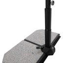 Vorschaubild doppler Pendelschirm ACTIVE 240 x 135 Green Edition, Aluminium Anthrazit / 100 % Polyester 180 g/m²