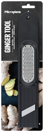 Microplane Ingwer-Reibe 3in1 SPECIALTY Schwarz