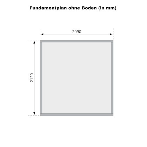 Karibu Gartenhaus Timmo - 19 mm inkl. gratis Expressversand