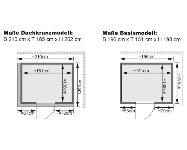 Karibu Sauna Bodin mit Fronteinstieg 68 mm inkl. gratis Sauna-Zubehörset im Wert von 234,94 €