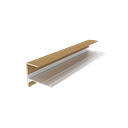 Vorschaubild NewTechWood Alu-Coex Endprofil 74 x 61 x 37 x 3000 mm