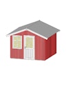 Vorschaubild Weka Schwedenhaus 410 mit extra hoher Tür - 44 mm (aufgedoppelt)