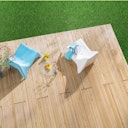 Vorschaubild mocoPinus Terrassensystem PINUTEX sib. Lärche- vorgefertigte Terrassen