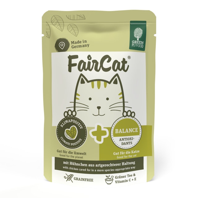 Green Petfood FairCat 85 Gramm KatzennassfutterVorschaubild