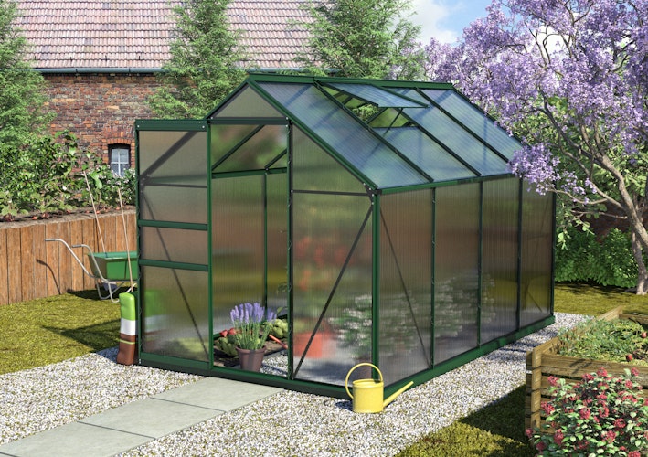 Vitavia Gewächshaus Calypso 5800 inkl. 2 Dachfenstern - 5,8 m²