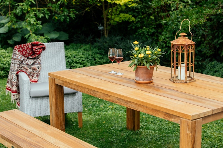 Diamond Garden Tisch NIZZA, Recycled Teak