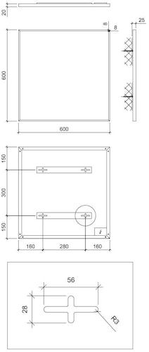 Ximax Infrarotheizkörper Aluminium Paneel, weiß