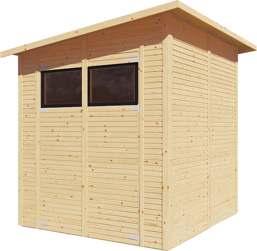 Bertilo Gartenhaus Pent Modern 3 - 18 mm