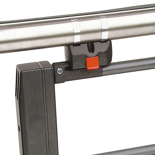 Rixen & Kaul Satteladapter KLICKfix schwarz, rot