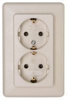 Kopp Steckdose cremeweisselektroweiss - 912601067