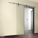 Vorschaubild Griffwerk Glasschiebetür SNOWWHITE 501 Milchglas / Satiniert / Weißglas