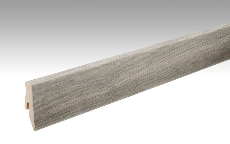 MEISTER Fußleiste Profil 3 PK Bootshaus Eiche 6188 für Laminatböden - 2380 x 60 x 20 mm
