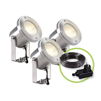 Garden Lights Strahler Catalpa 3er Set