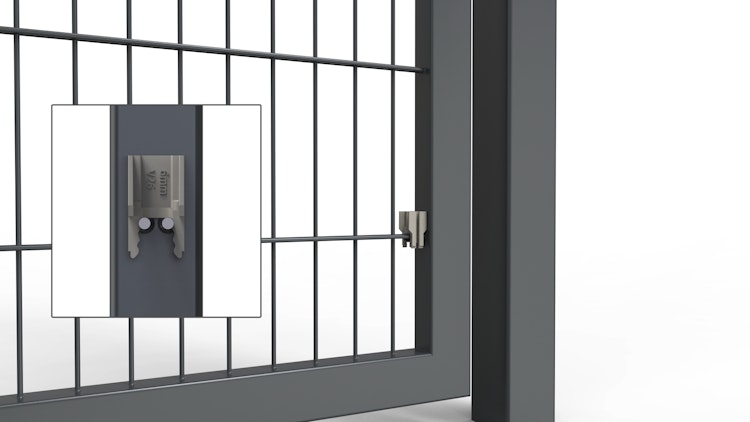 dz MAZUfix Klemmleisten-Set für Doppeltore 8/6/8