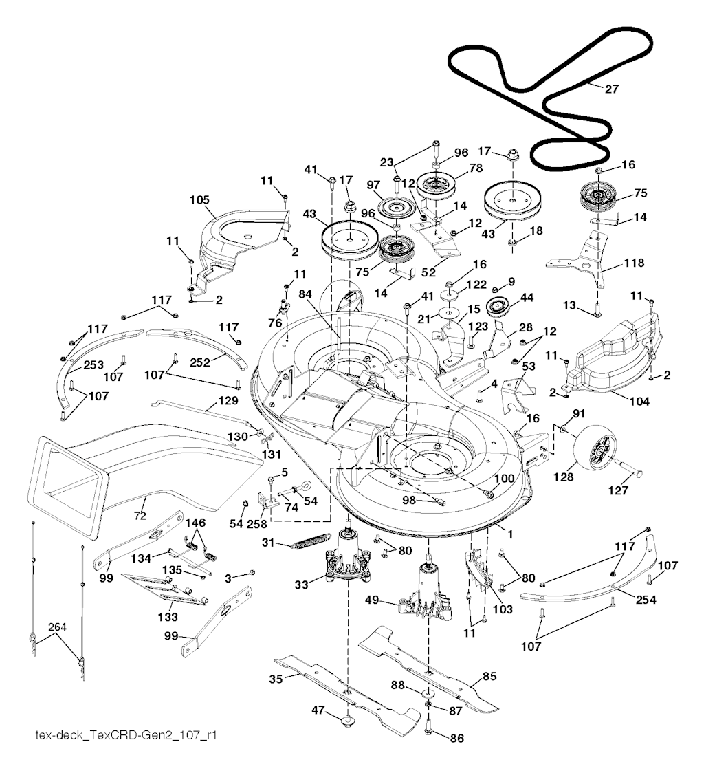 Explosionszeichnung Ersatzteile