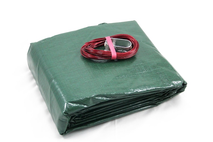 Karibu Winterabdeckfolie für Ovalform/Hexagon/Oktagon-Pools Modelle 1/2/3/4/5/X1/X2/X4 