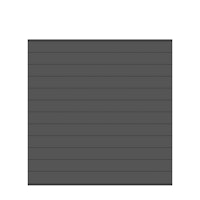 TraumGarten SYSTEM ALU Plus 178 Zaun-Set