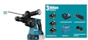 Vorschaubild Makita Akku-Kombihammer DHR243RT3J