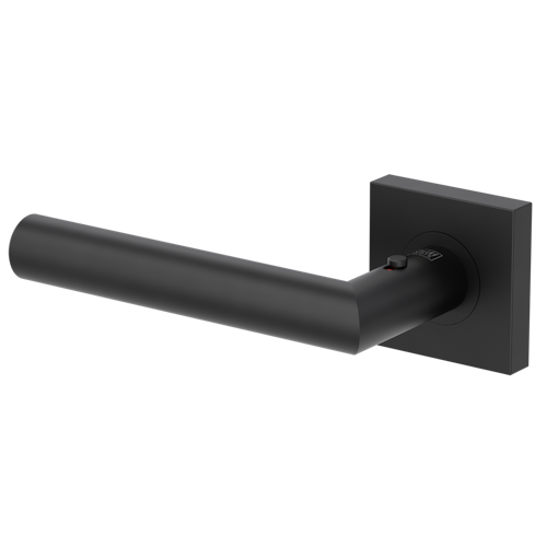 Griffwerk LUCIA PROFESSIONAL PVD+ Schraubtechnik Rosetten eckig smart2lock 2.0 L Graphitschwarz PVD+