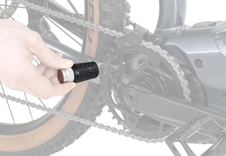 CONTEC Kurbelhalterung TFP-Spin schwarz,silber