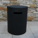 Vorschaubild Gardenforma Abdeckung for Gasflaschen, Beton-Optik schwarz, Faserbeton für 5kg Gasbehälter