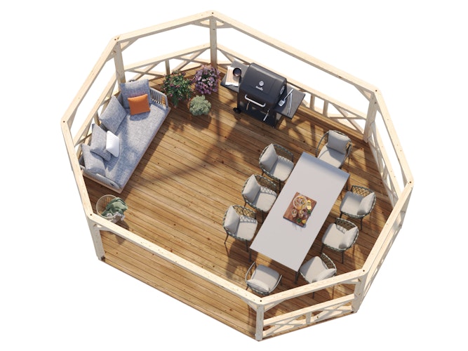 Palmako Pavillon Betty 25,0 m²