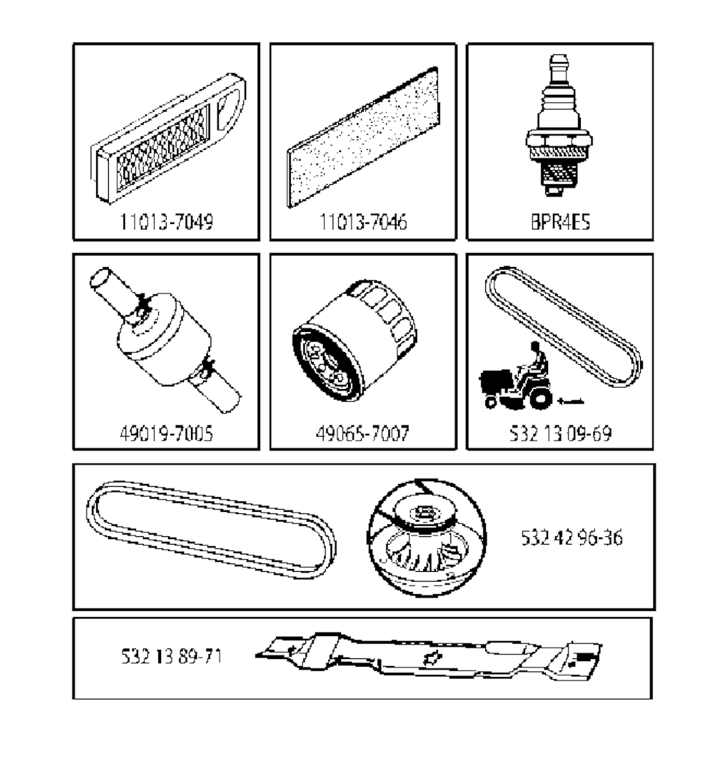 Explosionszeichnung Ersatzteile