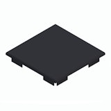 Osmo Aufsteckkappe für Alupfosten 94 x 94 mm, schwarzZubehörbild