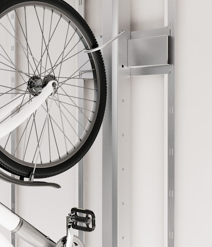 Hörmann Fahrradhalter senkrecht für Gerätehaus Juno