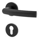 Vorschaubild Griffwerk VAYA 178 LORITA fast2fix Fast2Fix GK3 Rosetten rund Profilzylinder Graphitschwarz