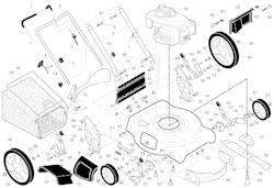 Husqvarna Rasenmäher gelegentliche Nutzung 96133003001 7021P