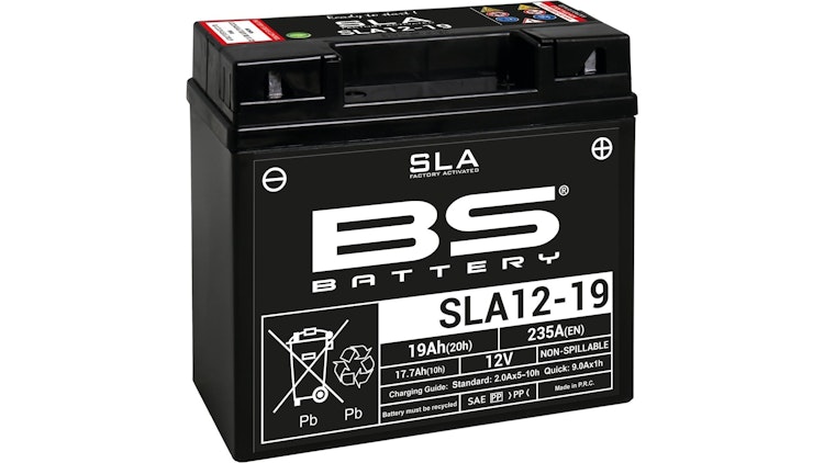 BS-Battery Batterie BS-Battery, SLA, versiegelt, Batterie "12-19"